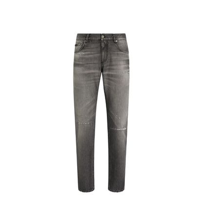 Regular Fit Denim Trousers - Image 1