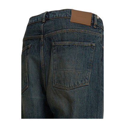 Straight Leg Jeans In Storm Wash - Image 4