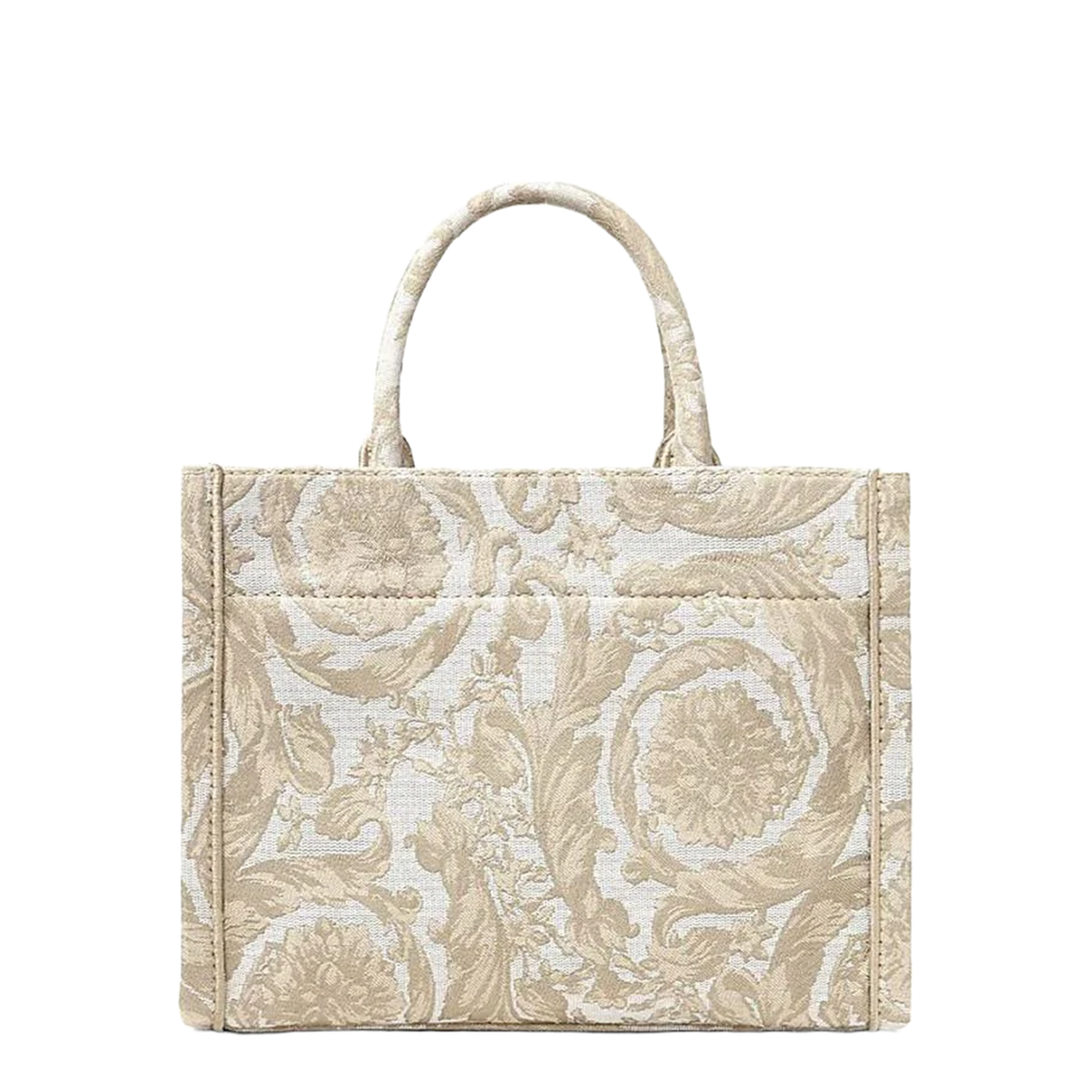 Handbag Cotton Beige - Image 2