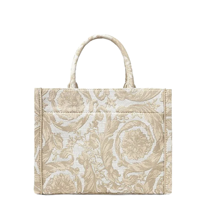 Handbag Cotton Beige - Image 2