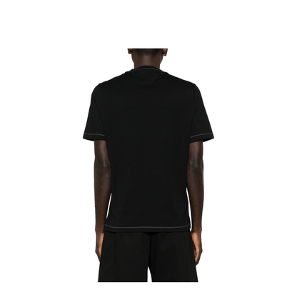 Logo Cotton T-shirt Black - Image 2