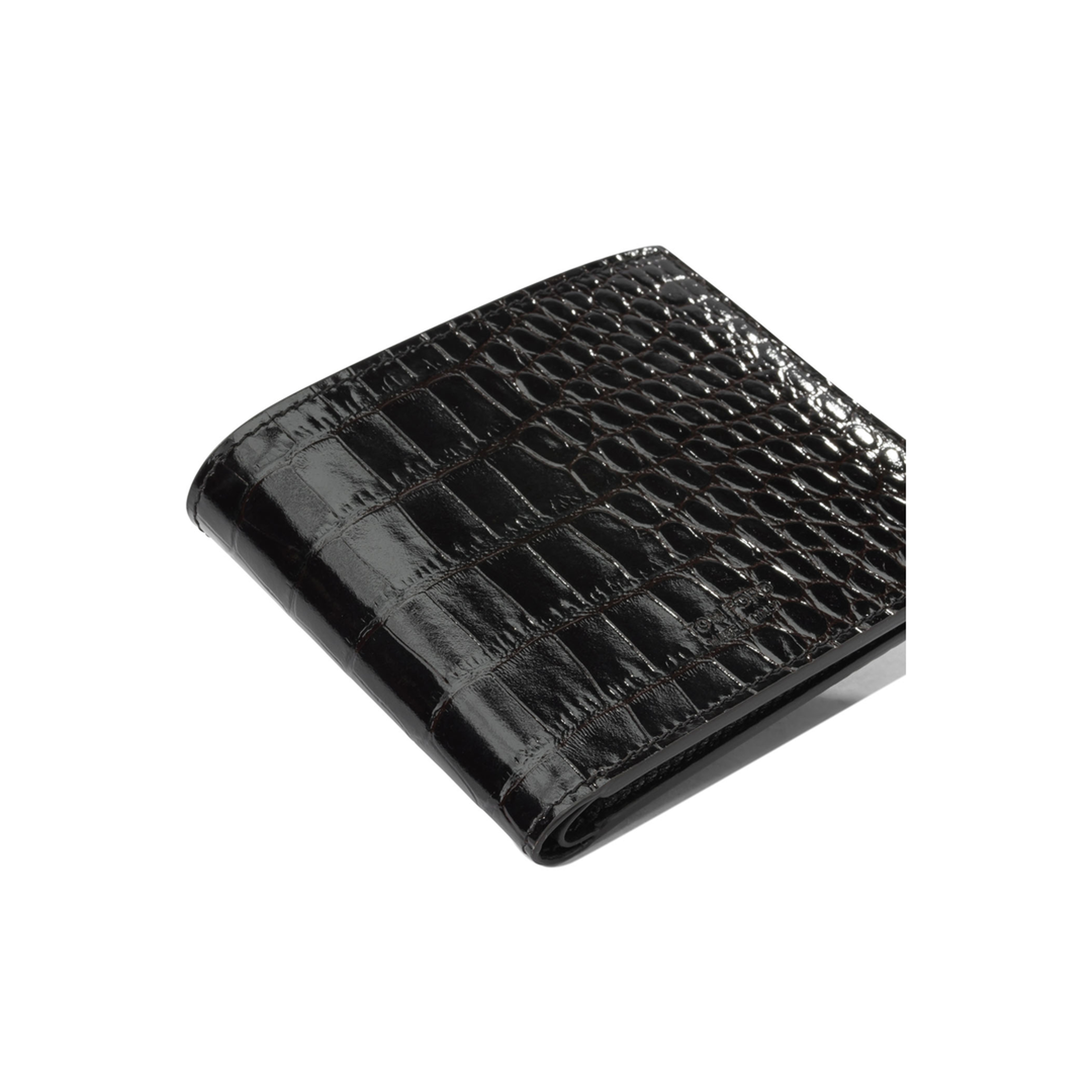 Crocodile-Effect Bi-Fold Wallet - Image 4