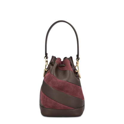 Mini Mon Tresor Chevron Bucket Bag Leather - Image 2