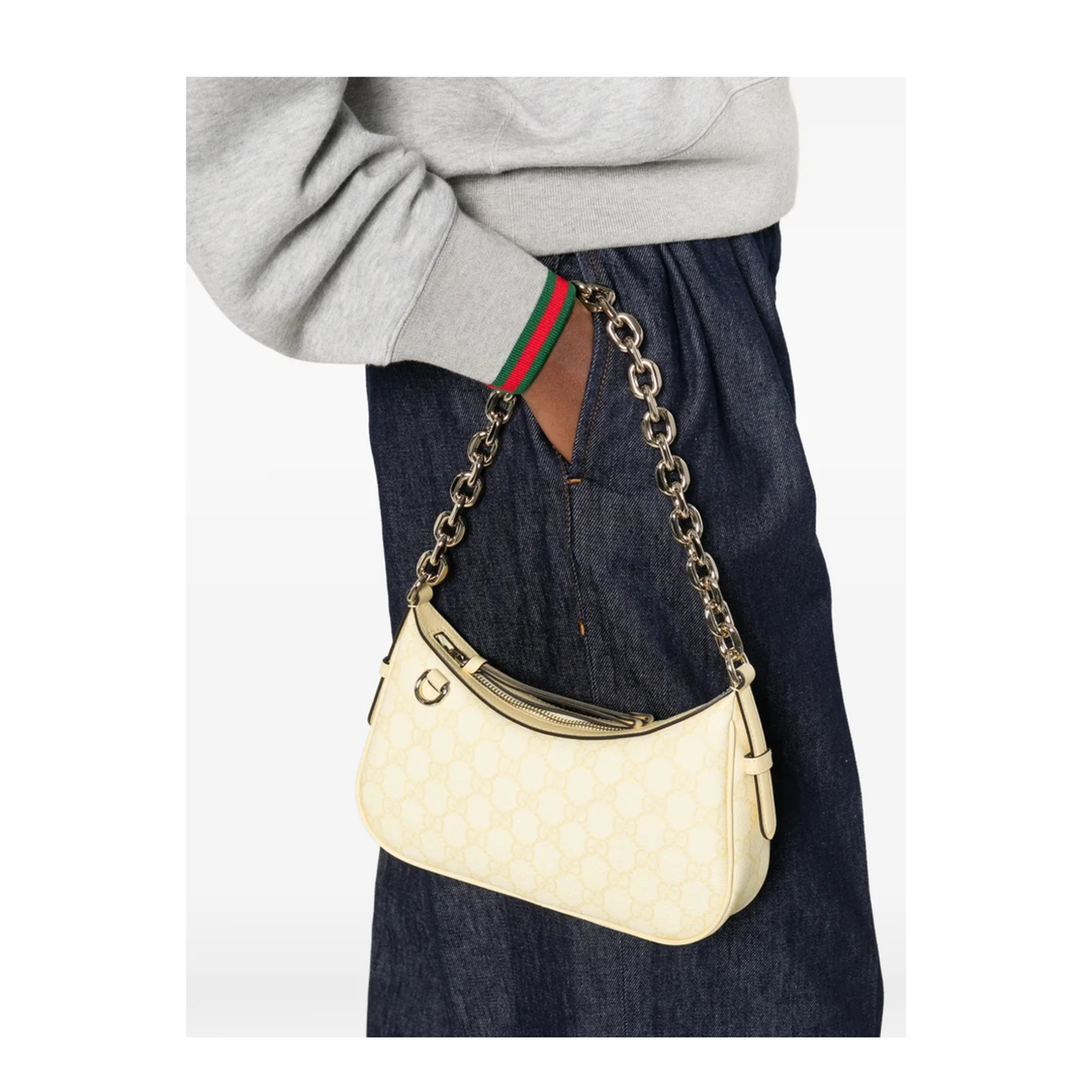 Emblem Small Shoulder Bag - Image 4