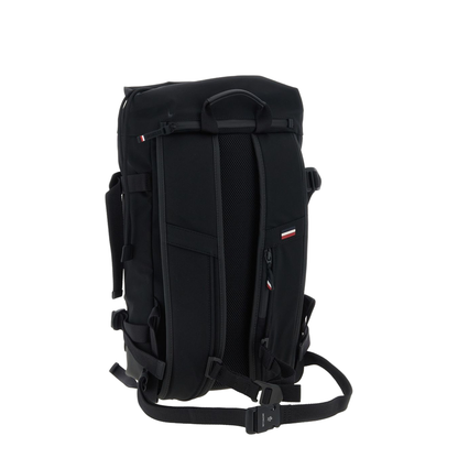 Black Technical Fabric Backpack - Image 2
