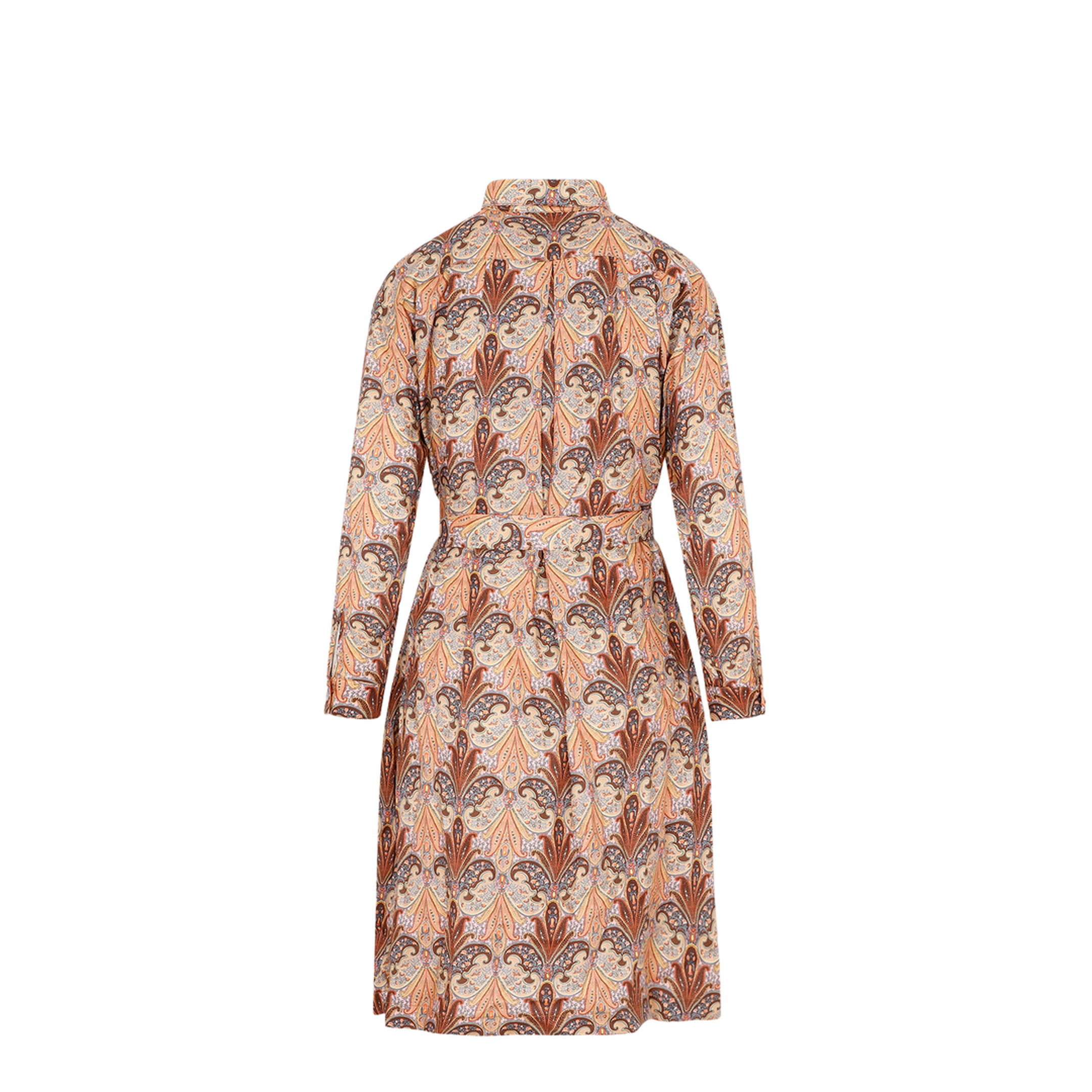 Printed Shirt Dress - Image 4