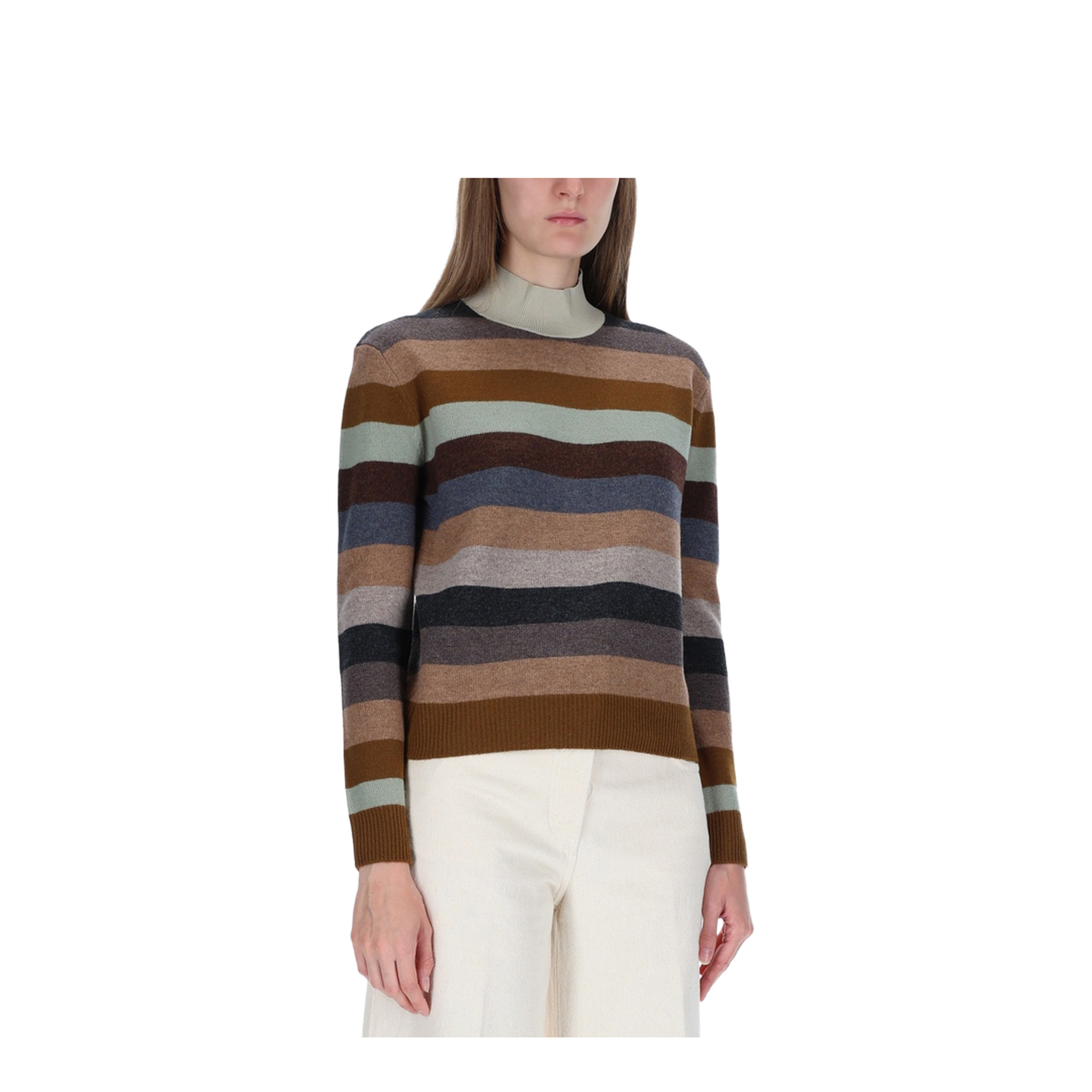 Striped Wool Jumper - Image 4