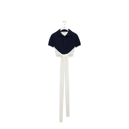 Wool and Cashmere Polo Shirt - Image 1