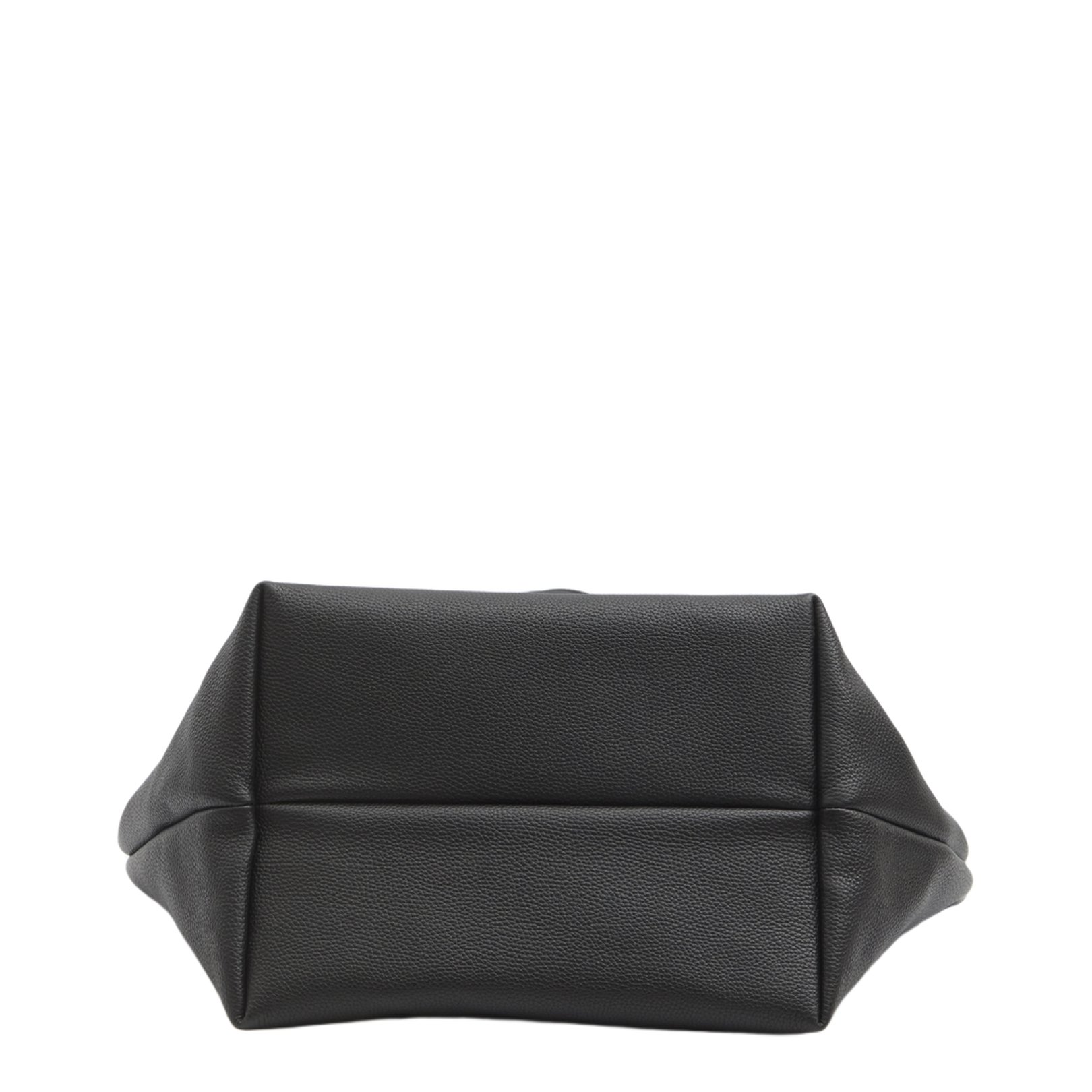 Totissima Large Leather Reversible Tote - Black - Image 3