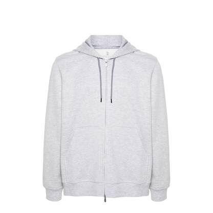 Double Cloth Sweatshirt in Pearl Grey - Image 5
