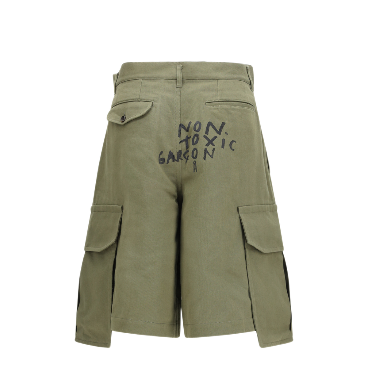 Cargo Shorts With Print - Image 2