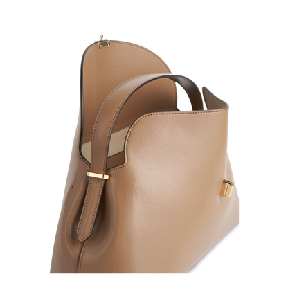 T-lock Leather Shoulder Bag - Image 3