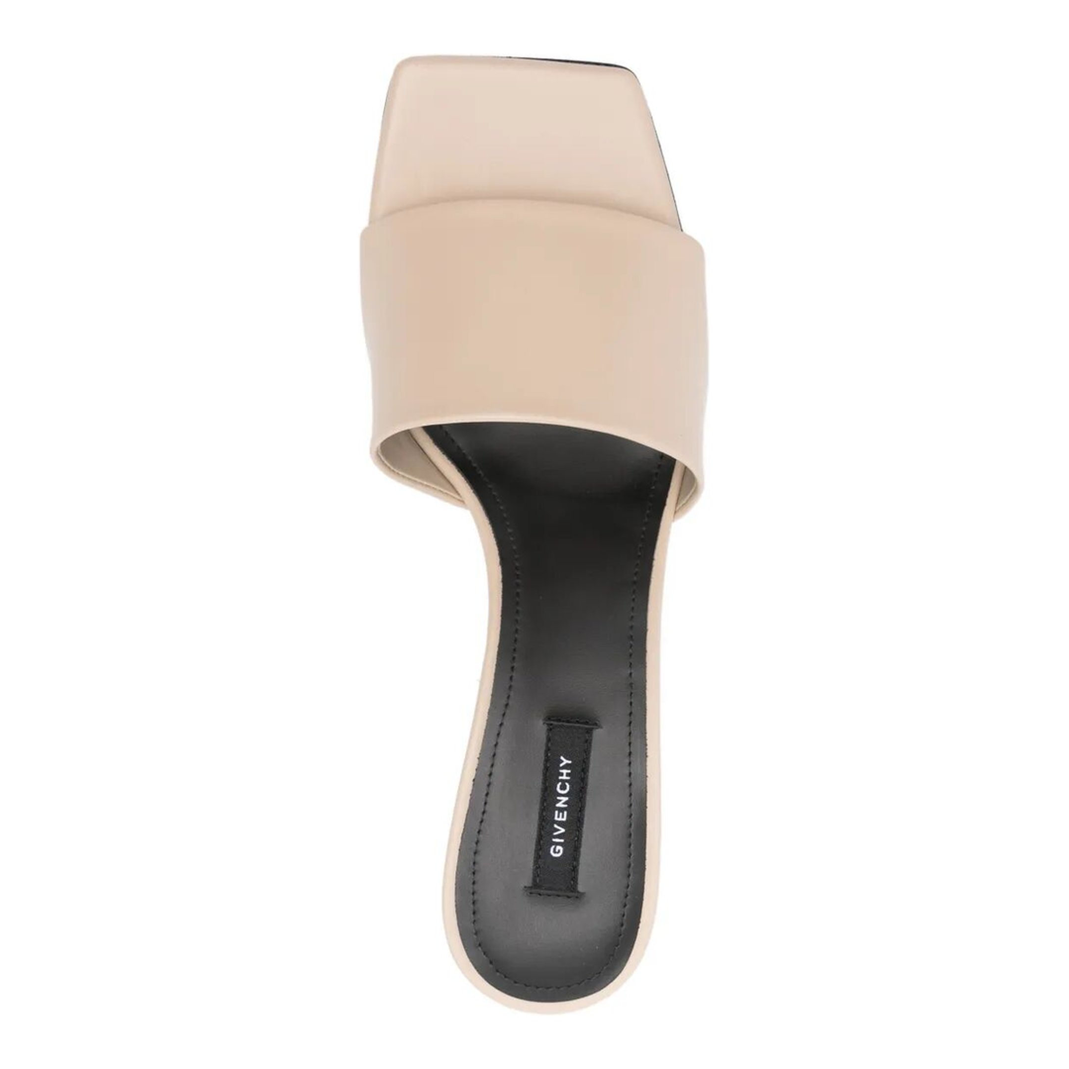 Tape Heeled Leather Mules - Image 4
