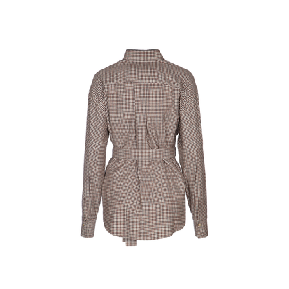 Wool Checked Shirt - Image 2