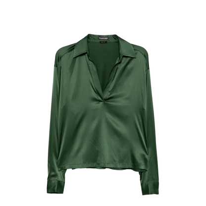 Stretch Silk Shirt - Image 1
