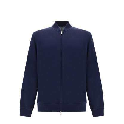 Cotton Zip Sweatshirt - Image 1
