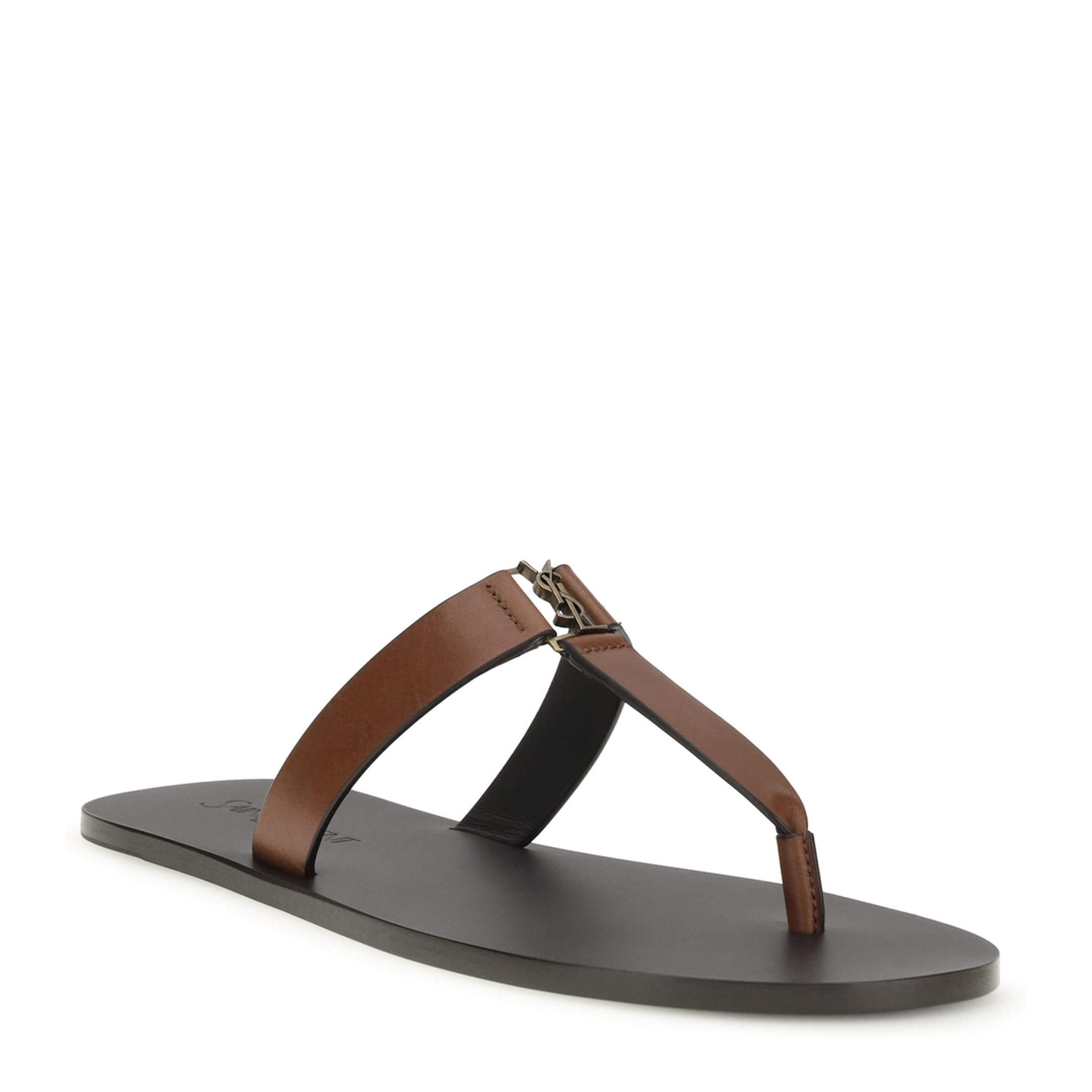 Leather Thong Sandals - Image 2