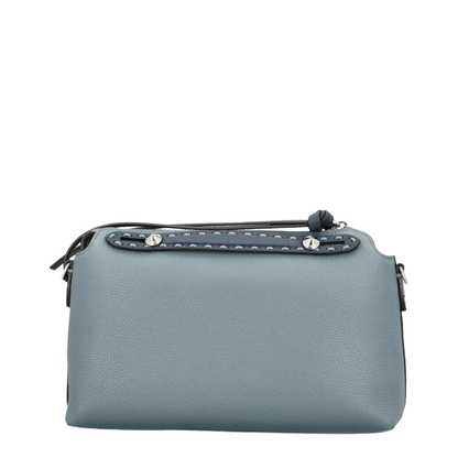 By The Way Medium Leather Handbag - Grey - Image 4