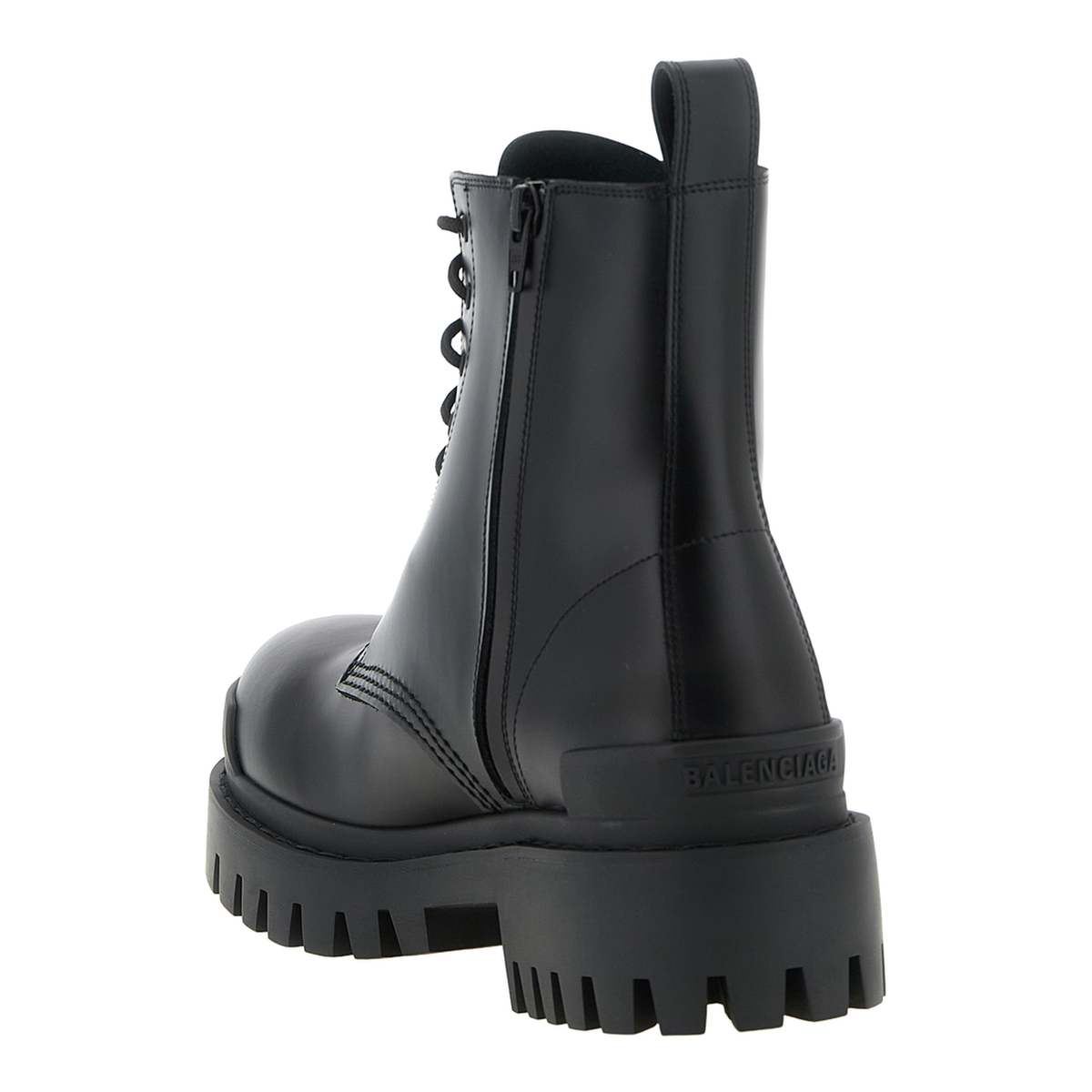 Leather Shoes Strike Zip - Image 3