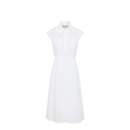 Embroidered Midi Dress - Image 3