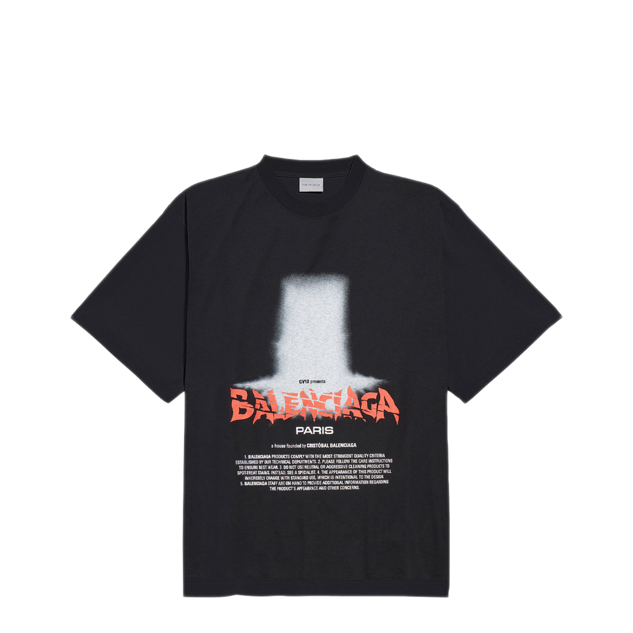 Door Oversized T-Shirt in Dry Jersey - Image 1