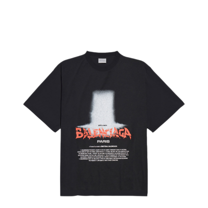 Door Oversized T-Shirt in Dry Jersey - Image 1