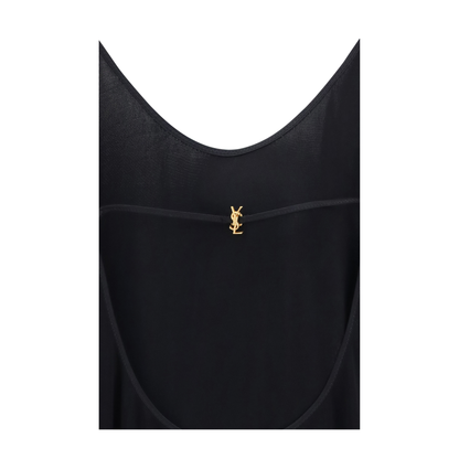 Cassandre Open-Back Ribbed-Knit Dress - Image 3