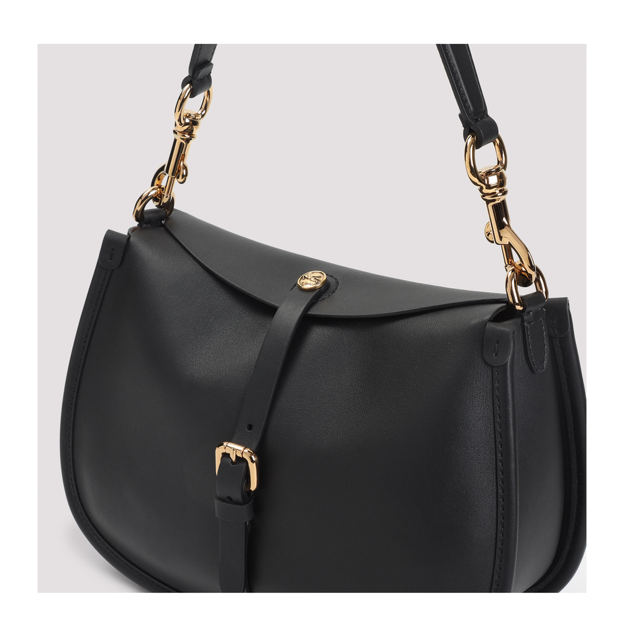 Medium Leather Pony Bag - Image 4