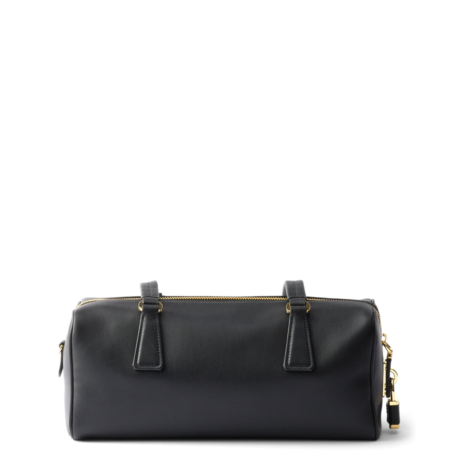 Black Leather Shoulder Bag - Image 2
