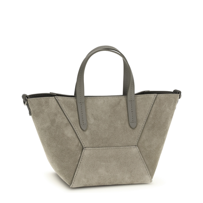Suede Shoulder Bag - Image 3