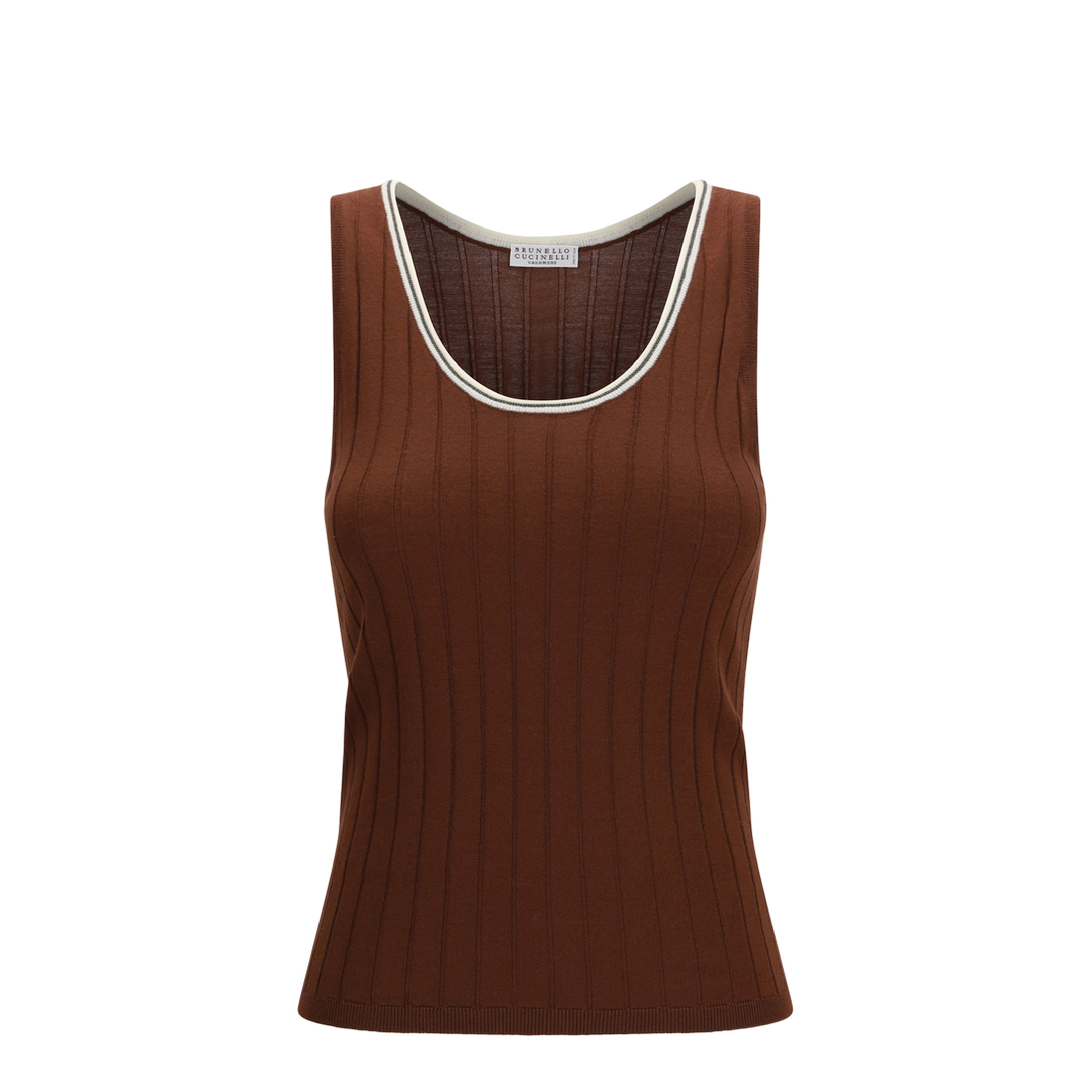 Ribbed Jersey Top - Image 1