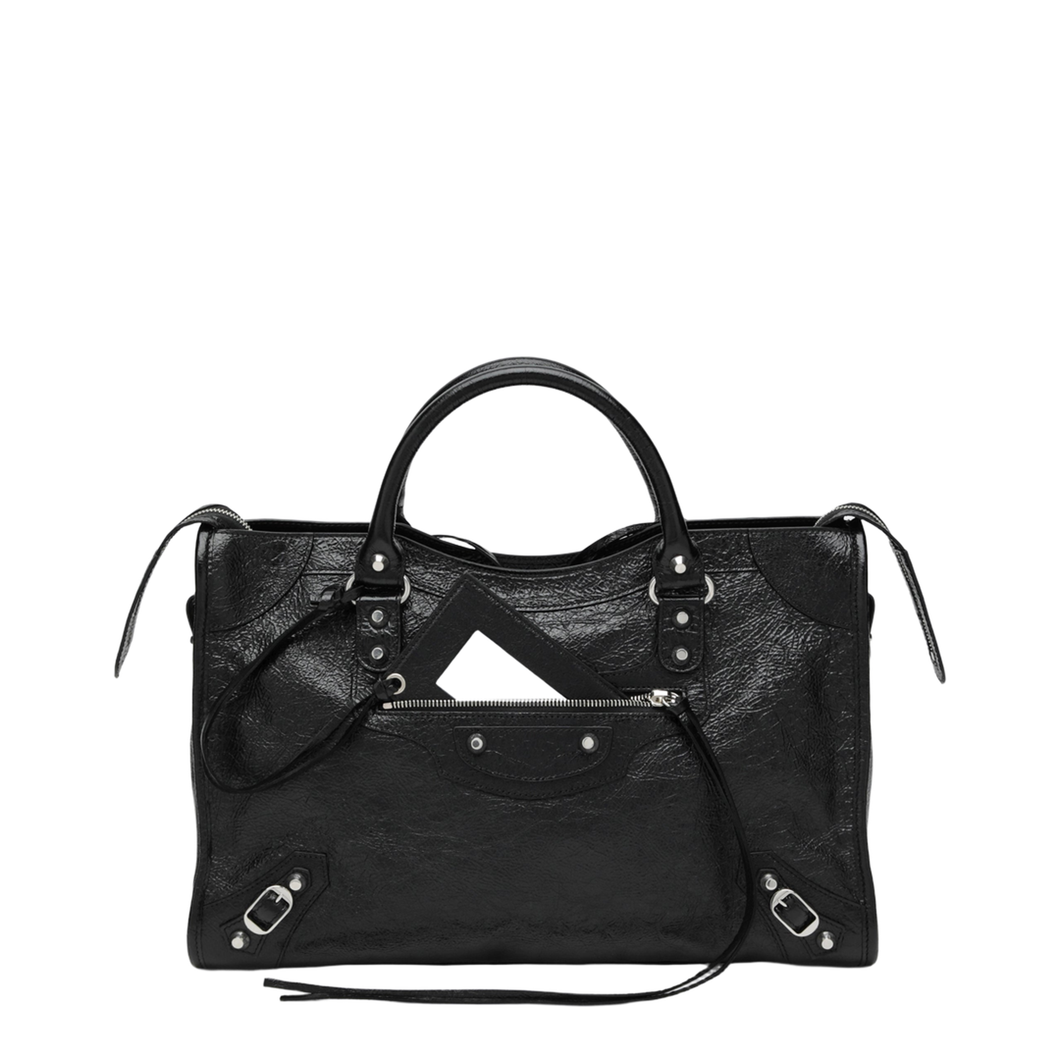 Le City Medium Arena Lambskin Bag - Black - Image 1