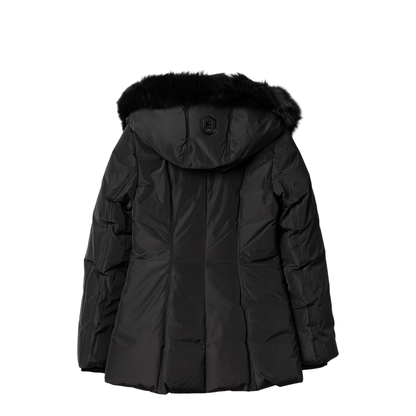 Black Polyester Down Jacket - Image 2