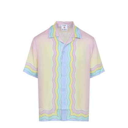 All-over Monogram Jacquard Pattern Polo Shirt - Image 2