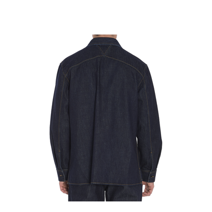 Indigo Denim Shirt - Image 4