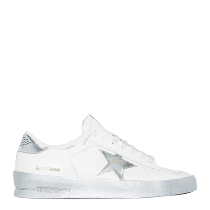 Stardan Leather Upper Laminated Sneakers, Brand - Image 4