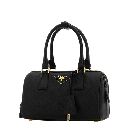 Saffiano Leather Top-Handle Bag - Nero - Image 2