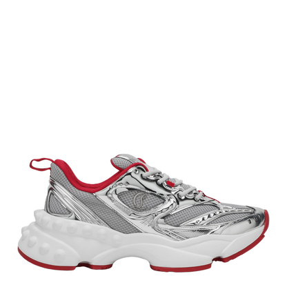 So Flo Running Sneaker Silver Red - Image 1