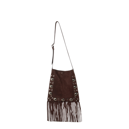 Nellcôte Suede Shoulder Bag - Image 1