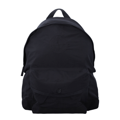 Junior Nylon Metal ECONYL® Backpack - Black - Image 1