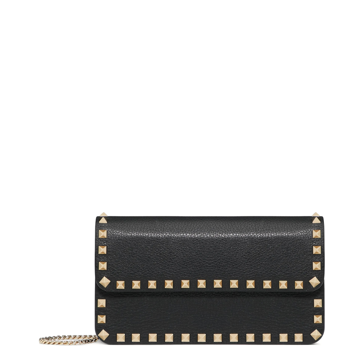 Pouch With Black Rockstud Chain - Image 1