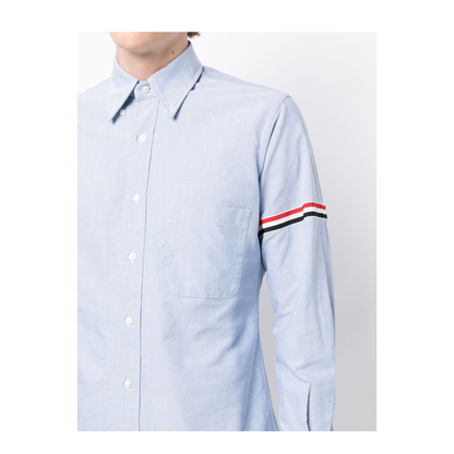 Oxford Classic Armband Shirt - Light Blue - Image 2