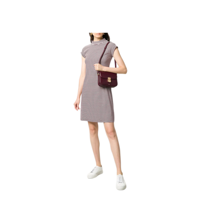 Grace Small Calfskin Crossbody - Brown - Image 8