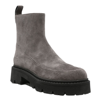 Suede Leather Boots - Image 3