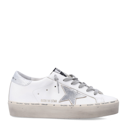 Hi Star Sneakers with Silver Heel Tab - Image 1