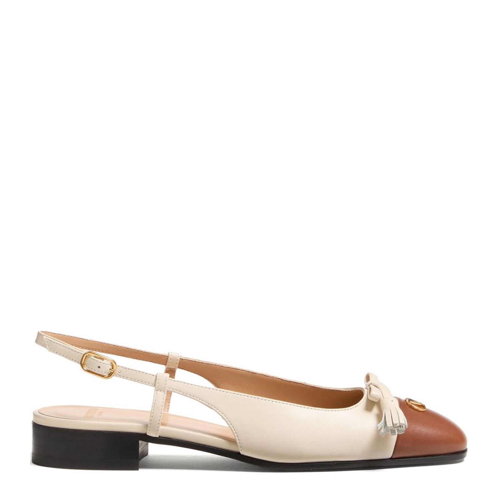 Leather Ballet Flats - Image 1