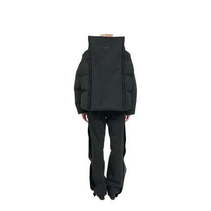 Transformable Padded Black Jacket - Image 2