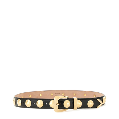 Benny Belt With Stud Gold Buckle - Image 1