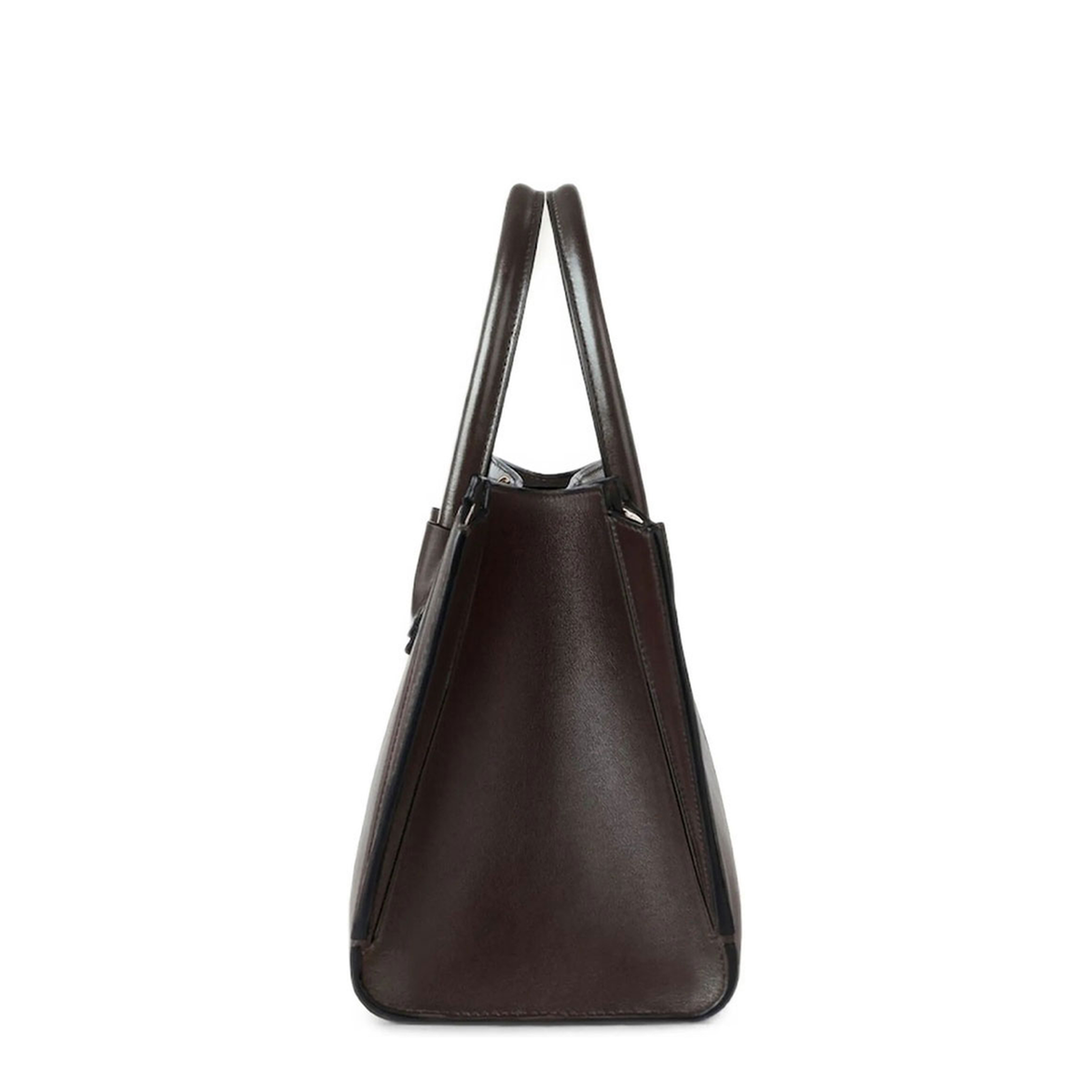 Antigona Catchall Small Calfskin Handbag - Chocolate - Image 3