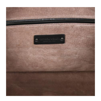 Intrecciato Slim Leather Crossbody Bags - Black - Image 4